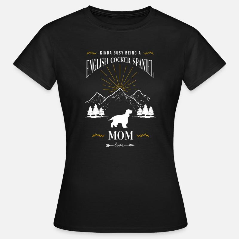 Deutsch Cocker Spaniel - Women's T-Shirt - black