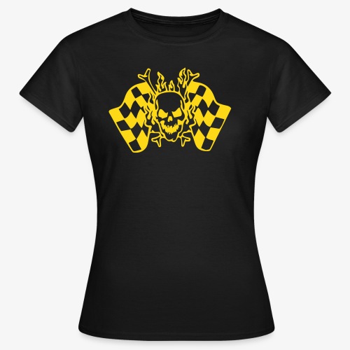 Racing Skull - Frauen T-Shirt