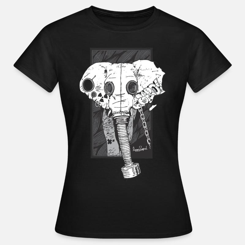 Elephant Bn - Women's T-Shirt - black