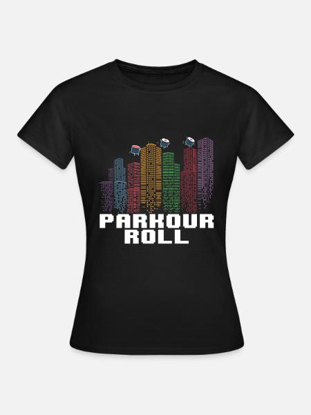 Parkour Freerunning Traceur - Frauen T-Shirt - Schwarz