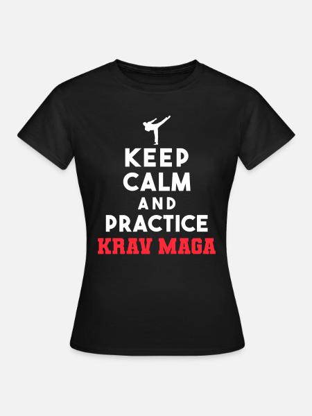 Krav Maga Apparel Israeli Self - Frauen T-Shirt - Schwarz