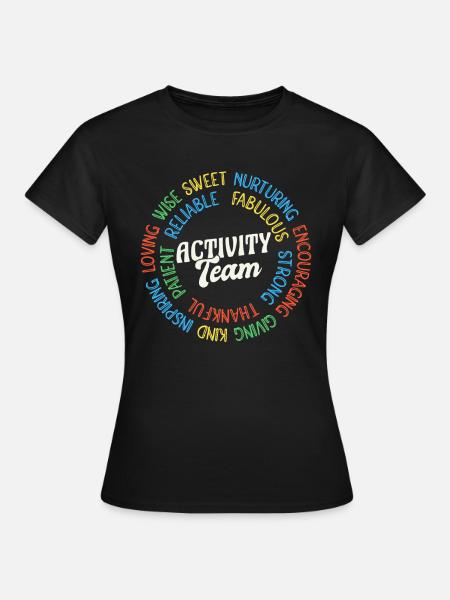 Activity Squad Activity Director - Frauen T-Shirt - Schwarz