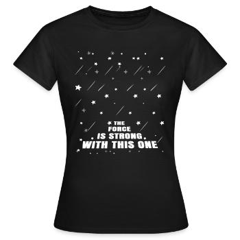 Geschenk Schwangere Frau Schwanger Schwangerschaft - Frauen T-Shirt - Schwarz - Vorne - AI Model Female 172 dark (172cm)