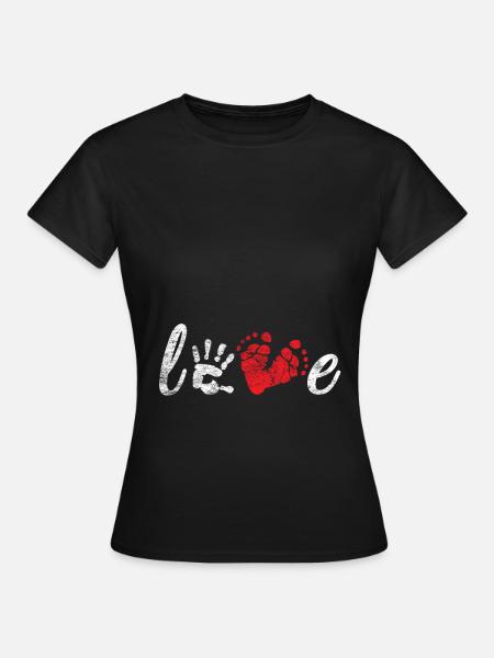 Enceinte cadeau femme enceinte grossesse - T-shirt Femme - noir