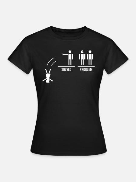 Drôle - Dame-T-shirt - sort