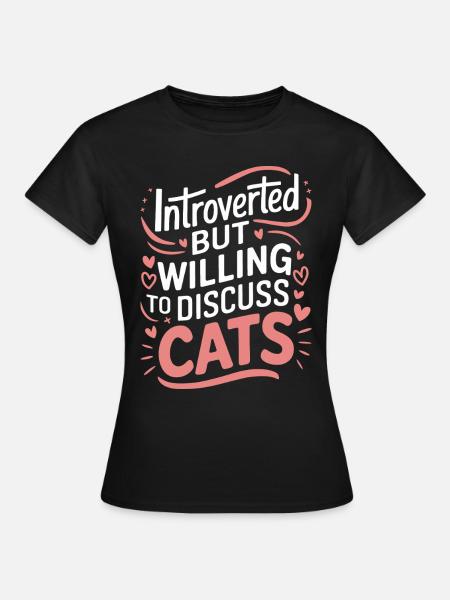 Introvertierter asozialer introvertierter - Frauen T-Shirt - Schwarz