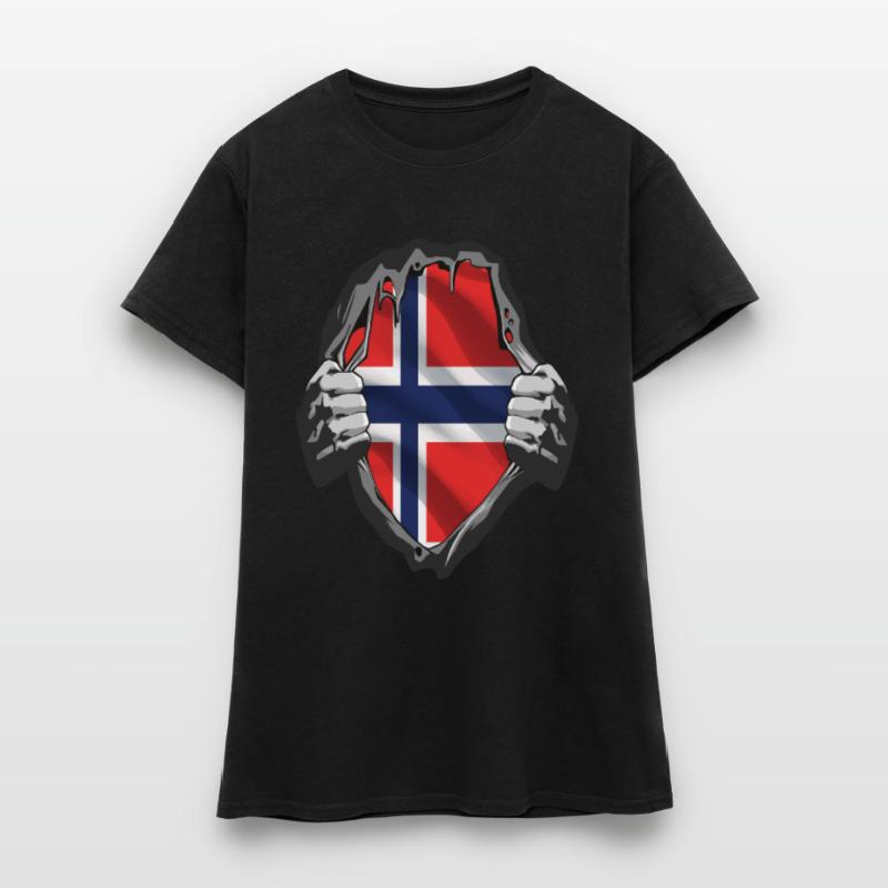 norway cod card cod hunter gift Women's T-Shirt