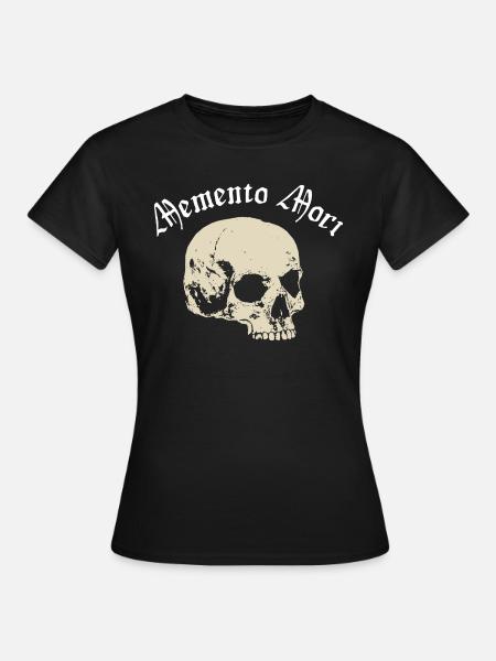 Totenkopf - Frauen T-Shirt - Schwarz