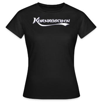 Kornröschen JGA Damen Frauen Korn Geschenk - Frauen T-Shirt - Schwarz - Vorne - AI Model Female 172 dark (172cm)