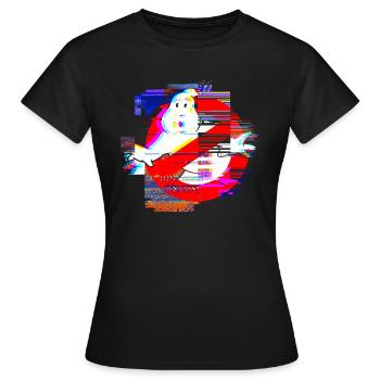 Ghostbusters Parasitic Image - Women's T-Shirt - black - Front - AI Model Female 172 dark (172cm)