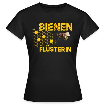 Bienenflüsterin Imkerin Honig Biene Geschenk - Frauen T-Shirt - Schwarz - Vorne - AI Model Female 172 dark (172cm)