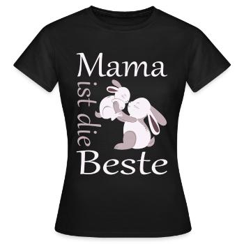 Meilleur cadeau de fête des mères maman - T-shirt Femme - noir - Devant - AI Model Female 172 dark (172cm)