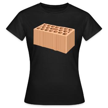 bauen handwerker mechaniker baustelle maurer312 - Frauen T-Shirt - Schwarz - Vorne - AI Model Female 172 dark (172cm)