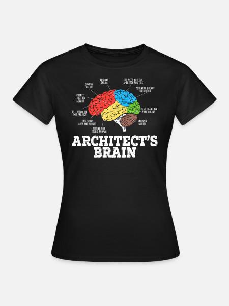 Architecte d’architecte Architecte Architecture Architecte - T-shirt Femme - noir