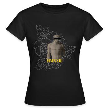 Adonis in 2022 - Frauen T-Shirt - Schwarz - Vorne - AI Model Female 172 dark (172cm)