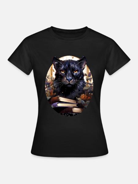 Panther - Frauen T-Shirt - Schwarz