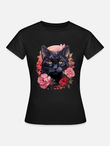 Panther - Frauen T-Shirt - Schwarz