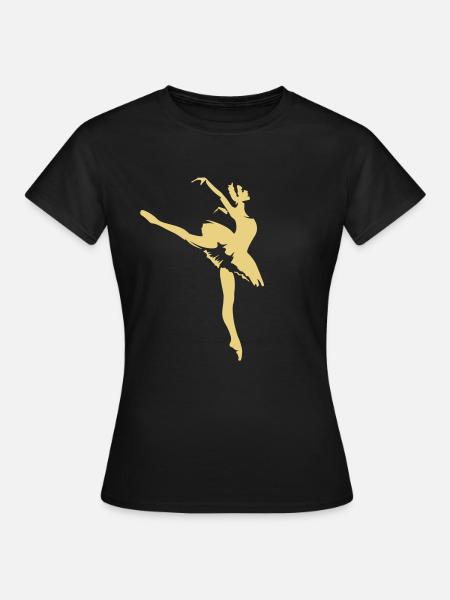 Tänzerin - Frauen T-Shirt - Schwarz