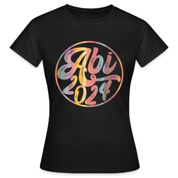 Abitur Junge Mädchen Abi Abitur 2024 Abschluss - Frauen T-Shirt - Schwarz - Vorne - AI Model Female 172 dark (172cm)