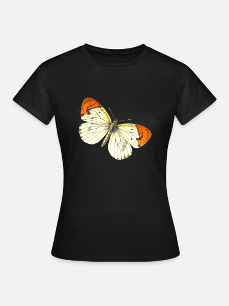 Butterfly - Frauen T-Shirt - Schwarz
