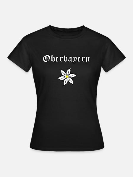 Oberbayern - Frauen T-Shirt - Schwarz