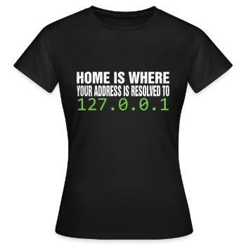 Informatik Witz Systemadministrator EDV Witz - Frauen T-Shirt - Schwarz - Vorne - AI Model Female 172 dark (172cm)
