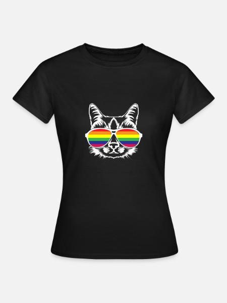 Lesbian - Frauen T-Shirt - Schwarz