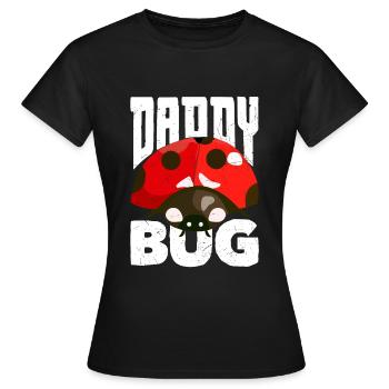 Ladybug Entomologist Ladybirds Entomology Daddy - Frauen T-Shirt - Schwarz - Vorne - AI Model Female 172 dark (172cm)
