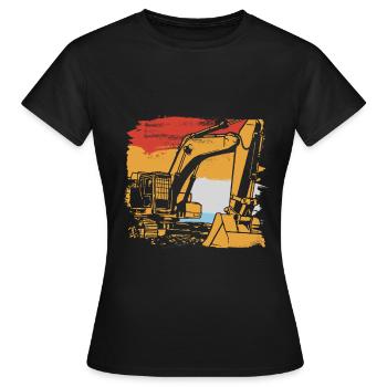 Pelle pelle - T-shirt Femme - noir - Devant - AI Model Female 172 dark (172cm)