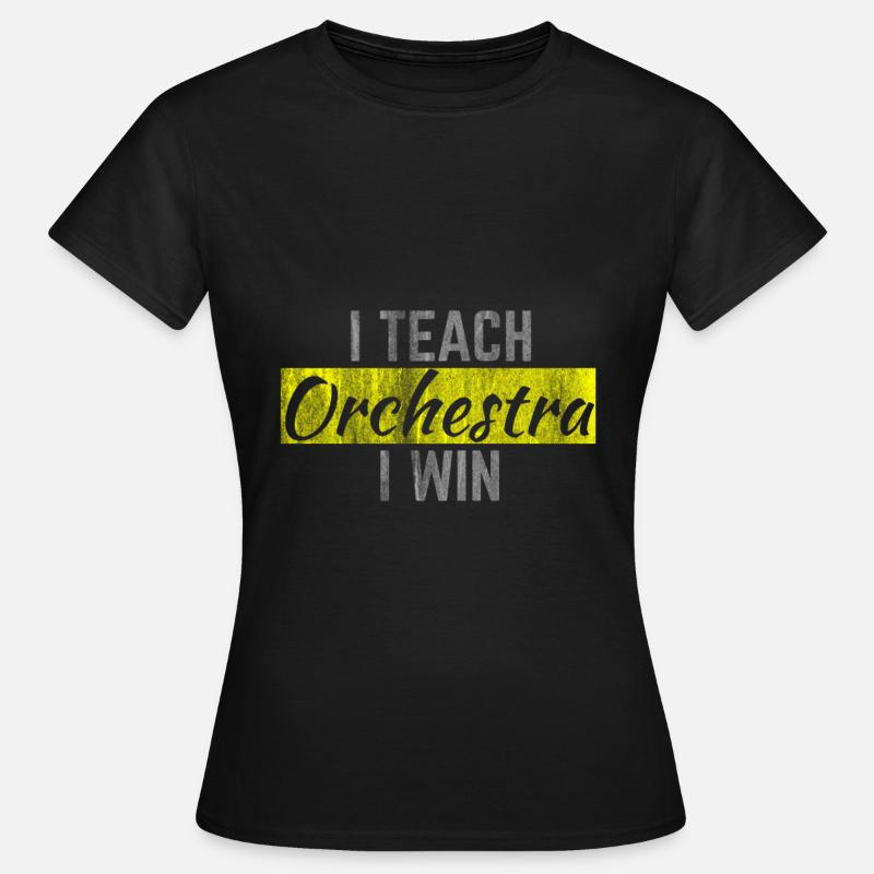 Orchester Dirigent - Frauen T-Shirt - Schwarz