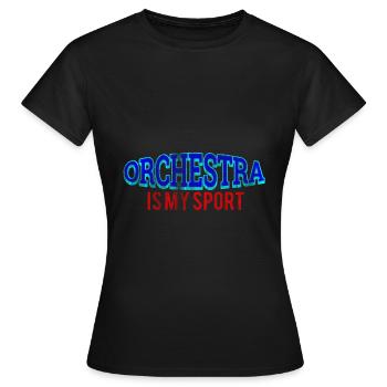 Orchestra Sport - Women's T-Shirt - black - Front - AI Model Female 172 dark (172cm)