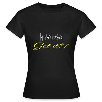 Conductor Orchestra - Women's T-Shirt - black - Front - AI Model Female 172 dark (172cm)
