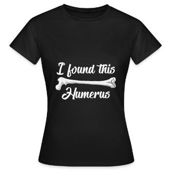 biology - Women's T-Shirt - black - Front - AI Model Female 172 dark (172cm)