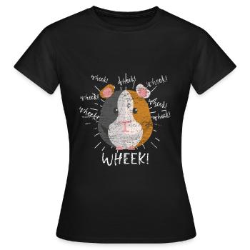 Rongeur - T-shirt Femme - noir - Devant - AI Model Female 172 dark (172cm)