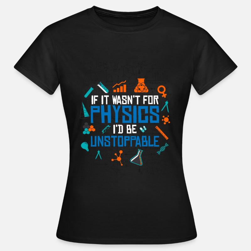 physics - Women's T-Shirt - black