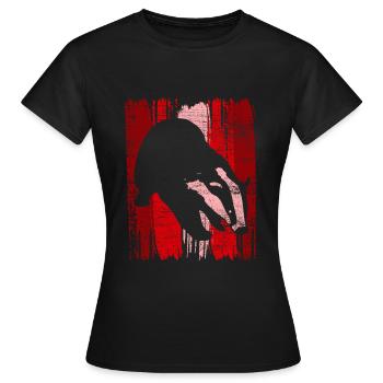 blaireau - T-shirt Femme - noir - Devant - AI Model Female 172 dark (172cm)