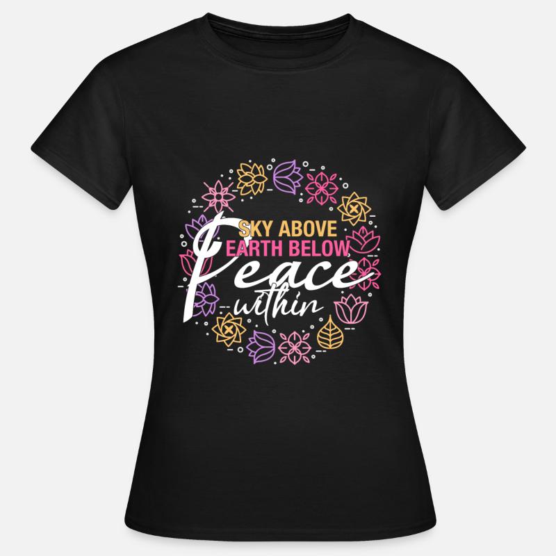 Peace Gift Idea - Women's T-Shirt - black