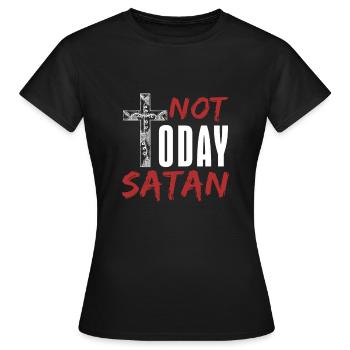 diable - T-shirt Femme - noir - Devant - AI Model Female 172 dark (172cm)