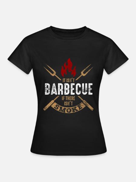 Barbecue - Frauen T-Shirt - Schwarz