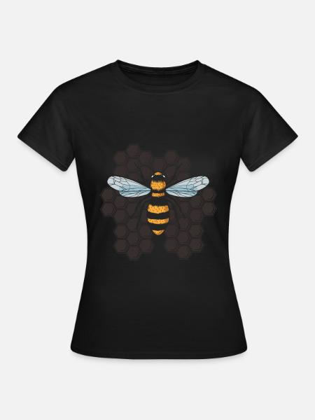 Biene - Frauen T-Shirt - Schwarz