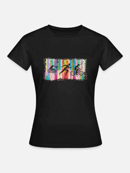 Triathlon Sport - Women's T-Shirt - black