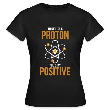 Chemistry setting - Women's T-Shirt - black - Front - AI Model Female 172 dark (172cm)