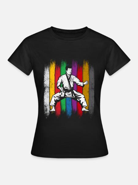 Karate - Frauen T-Shirt - Schwarz