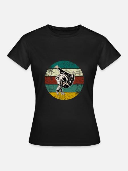 Judo - Frauen T-Shirt - Schwarz