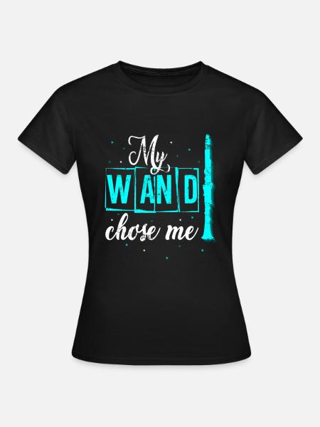 Klarinette - Frauen T-Shirt - Schwarz