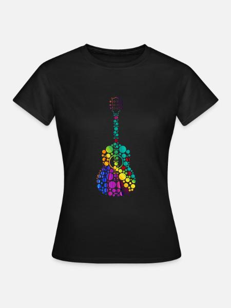 Guitar electric guitar - Women's T-Shirt - black