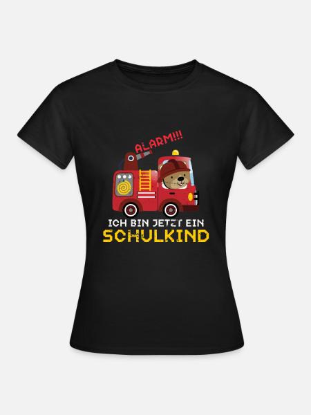 Schulanfang Erstklässler - Frauen T-Shirt - Schwarz