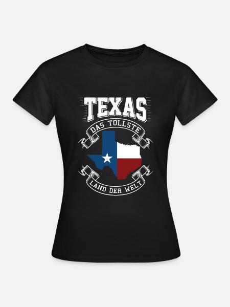 Texas - Frauen T-Shirt - Schwarz