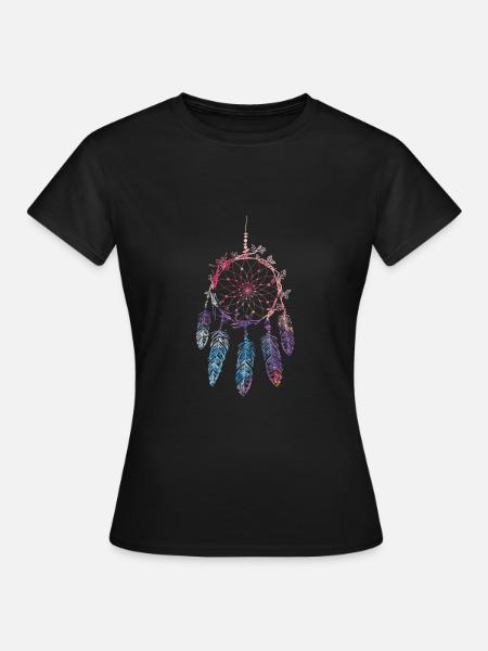Traumfänger - Frauen T-Shirt - Schwarz