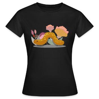 mille-pattes - T-shirt Femme - noir - Devant - AI Model Female 172 dark (172cm)